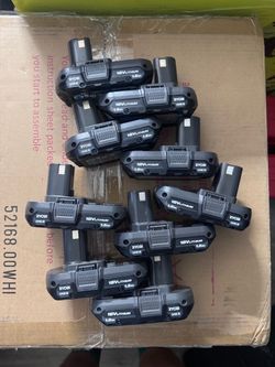 Ryobi 18V 1.5 Batteries each