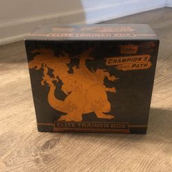 Pokemon Champion’s Path Elite Trainer Box Brand New Sealed Charizard Hunting