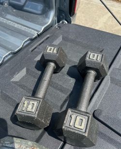 10s dumbbells