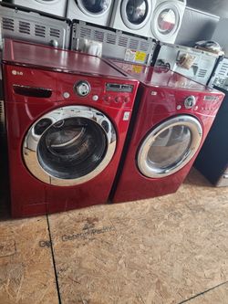 L/G front load washer and dryer set both works good 📍
