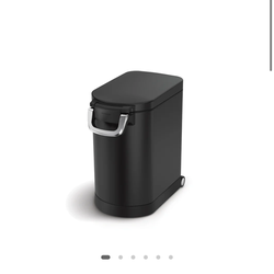 Simplehuman Pet Food Storage Can Medium Matte Black w/ Scoop