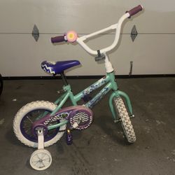 Huffy girls Bike w/ Training Wheels