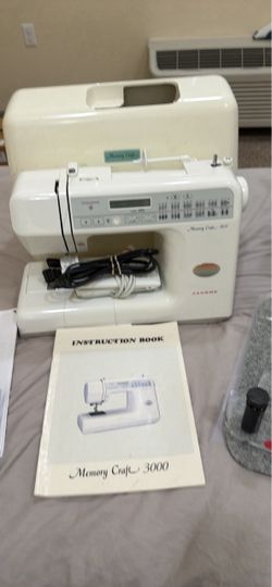 Janome Memory Craft 3000 Sewing Machine
