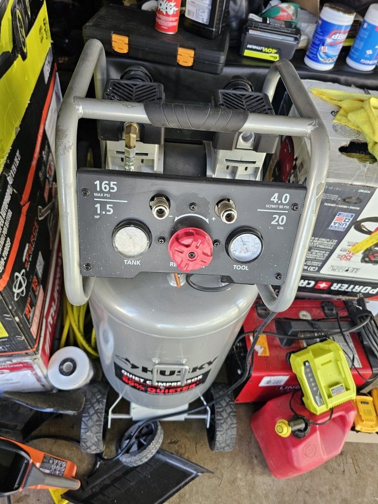 Husky Quiet 20gal Air Compressor