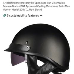 ILM Motorcycle Helmet Model 205v