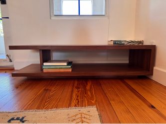 Room and Board Side Console Table in Walnut