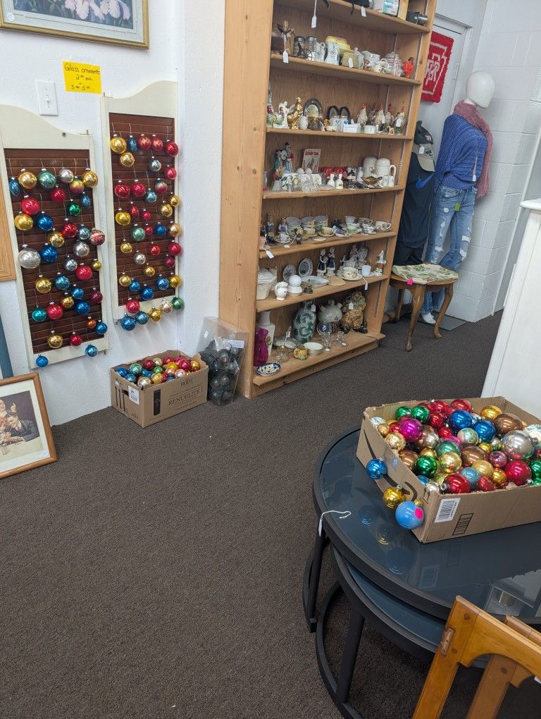 Vintage and Modern Christmas Decorations