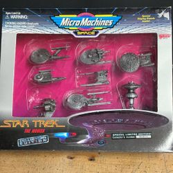 Star Trek micro space collection set limited edition 1993