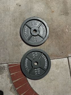 Weights 45lb