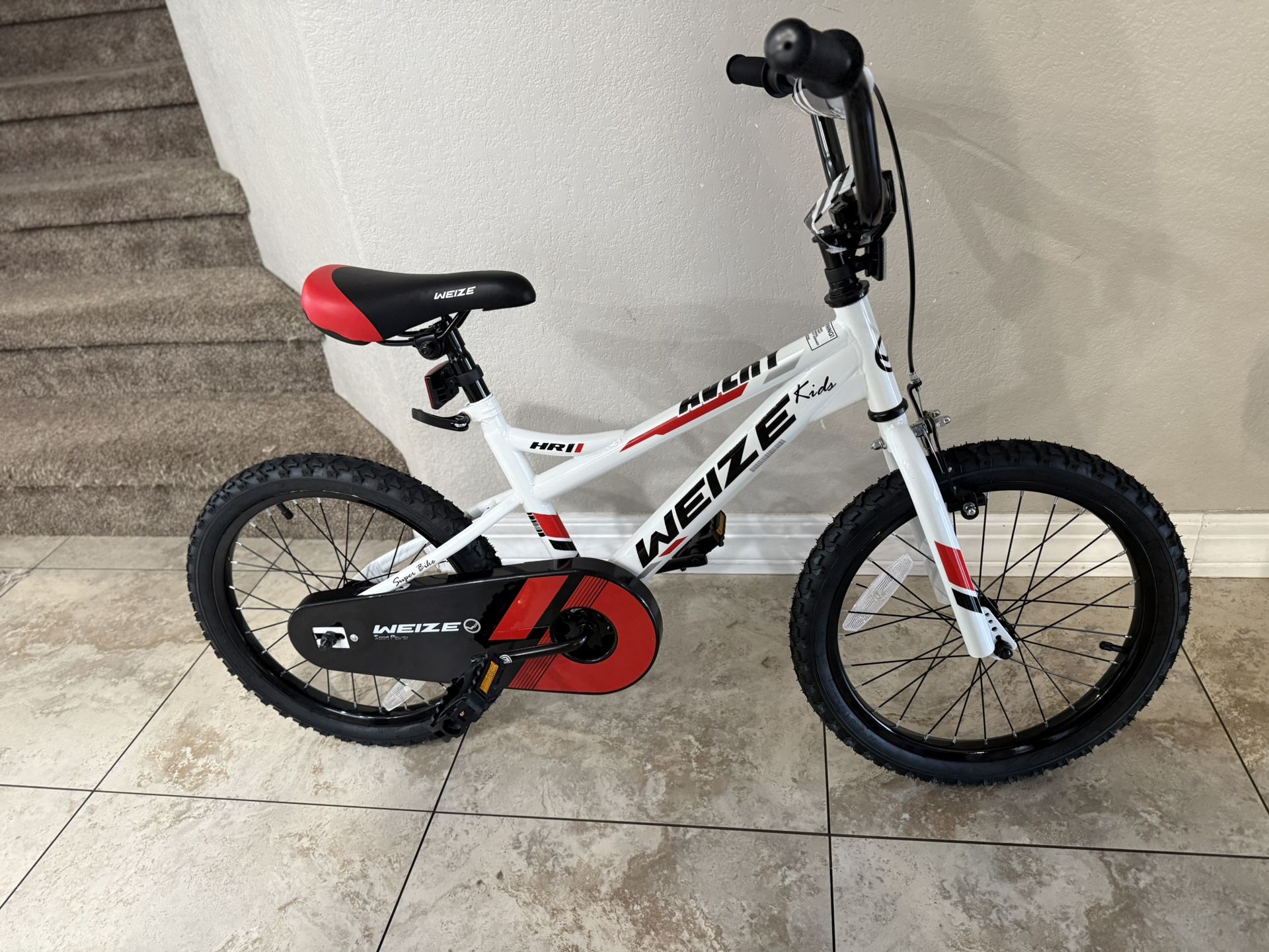 New 18 Inch Kids Bike.