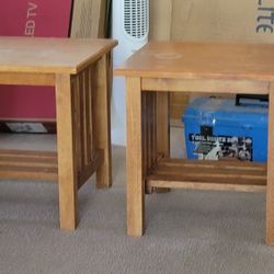 2 Bed Side Tables 