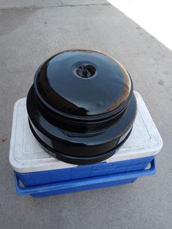 Selling Air Filter For A 60 Chevy Oil Fill Powder Coated