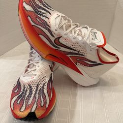 Nike Zoomx Vaporfly Next % 3 FK PRM Flames Red White HQ3504-100 M 15 EU 49.5
