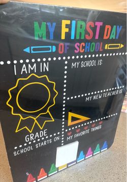 $6 -School Board FIRST Day & LAST Day