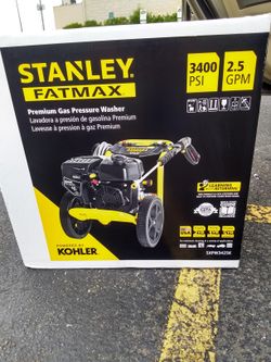 Stanley fatmax 2.5 gpm 3400 psi gas power portable high pressure washer cleaner deals