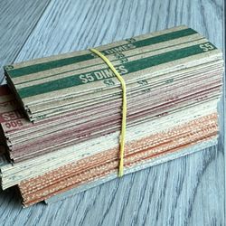 Miscellaneous Paper Coin Wrappers 