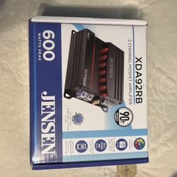 Jensen 600 Watt Amplifier 