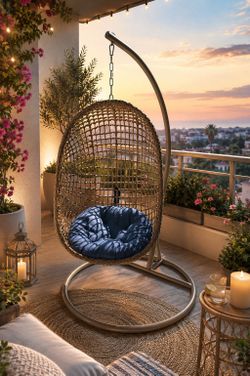 Living Spaces: Beautiful Modern Egg Chair