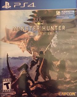 Monster Hunter World PS4