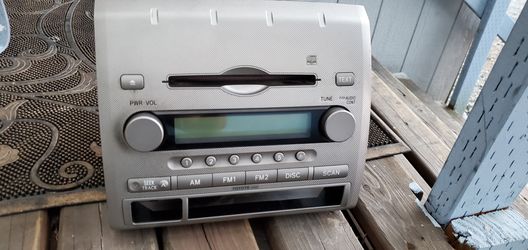 Toyota tacoma stereo
