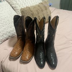 Ostrich Boots 