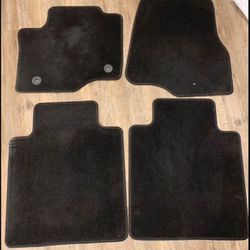 Set of 4 2017-2020 Ford F250, F350 Super Duty OEM Black Carpet Floor Mats