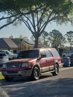 Ford Expedition SUV Red