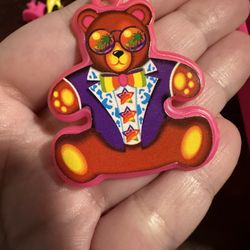Vintage Lisa Frank necklace charms
