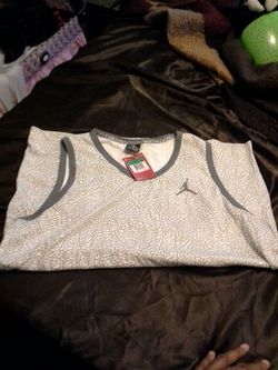 Xl men new jordan tank top