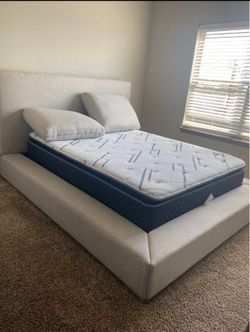 Queen bed frame-MUST GO
