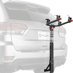 Allen Sports Deluxe 2-Bike Hitch Mount Rack , Silver/Black (522RR)