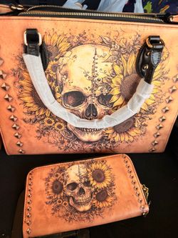 Purse with matching wallet