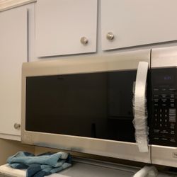 LG Stainless Steel easy clean Over The Range Microwave