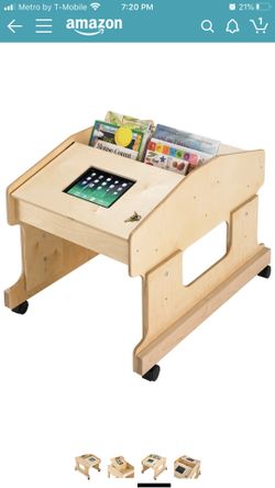 Childcraft wood tablet table