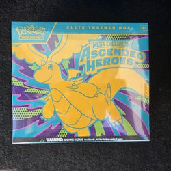 Ascending Heroes Mega Evolution ETB