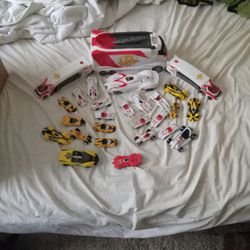 POWER RANGERS VEHICLE SET. SPEED RACER CAR'S 