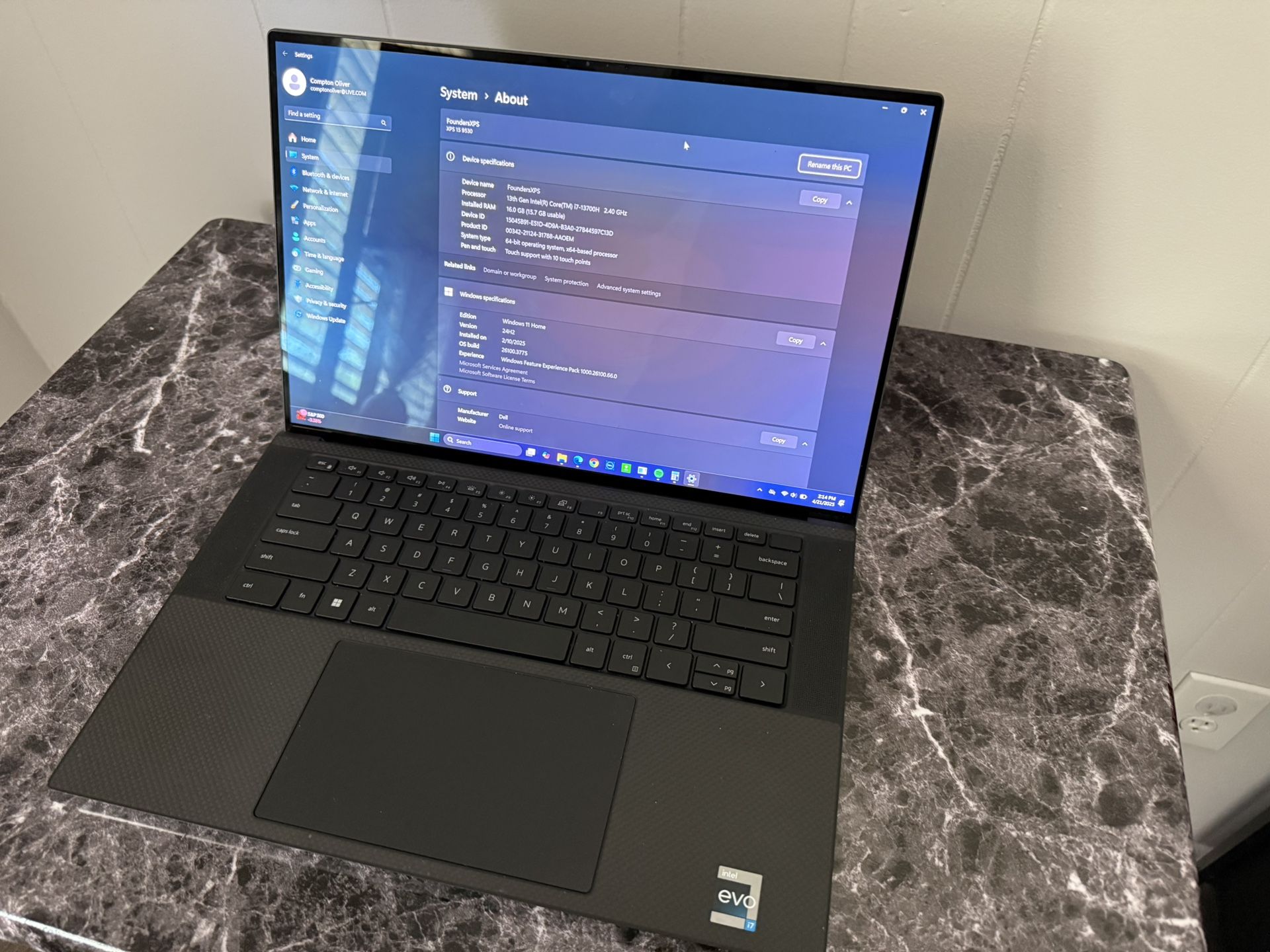 Dell XPS 15 (9520)