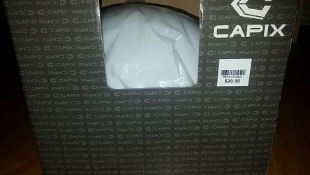 White Caprix Helmet