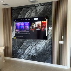 Marble Panel, Wall Panel, Tv Mount
