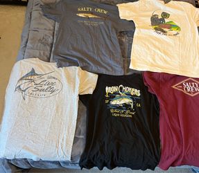 5 XL FISHING SHIRTS