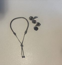 Pandora Sliding Charm Bracelet + Charms