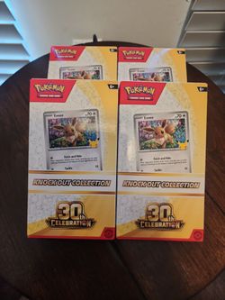 Pokémon TCG 30th Celebration Knock Out Collection x4