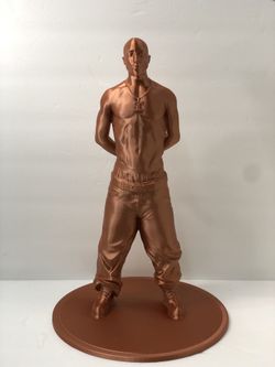 2Pac 3D Printed Tupac Shakur Statue he is about 16” inches tall