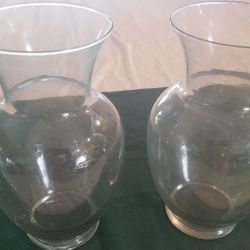 2 Large  Flower Vases.  Woodland Hills,Ca. 