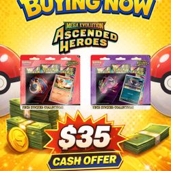 *BUYING* POKEMON ASCENDED HEROES TECH STICKERS