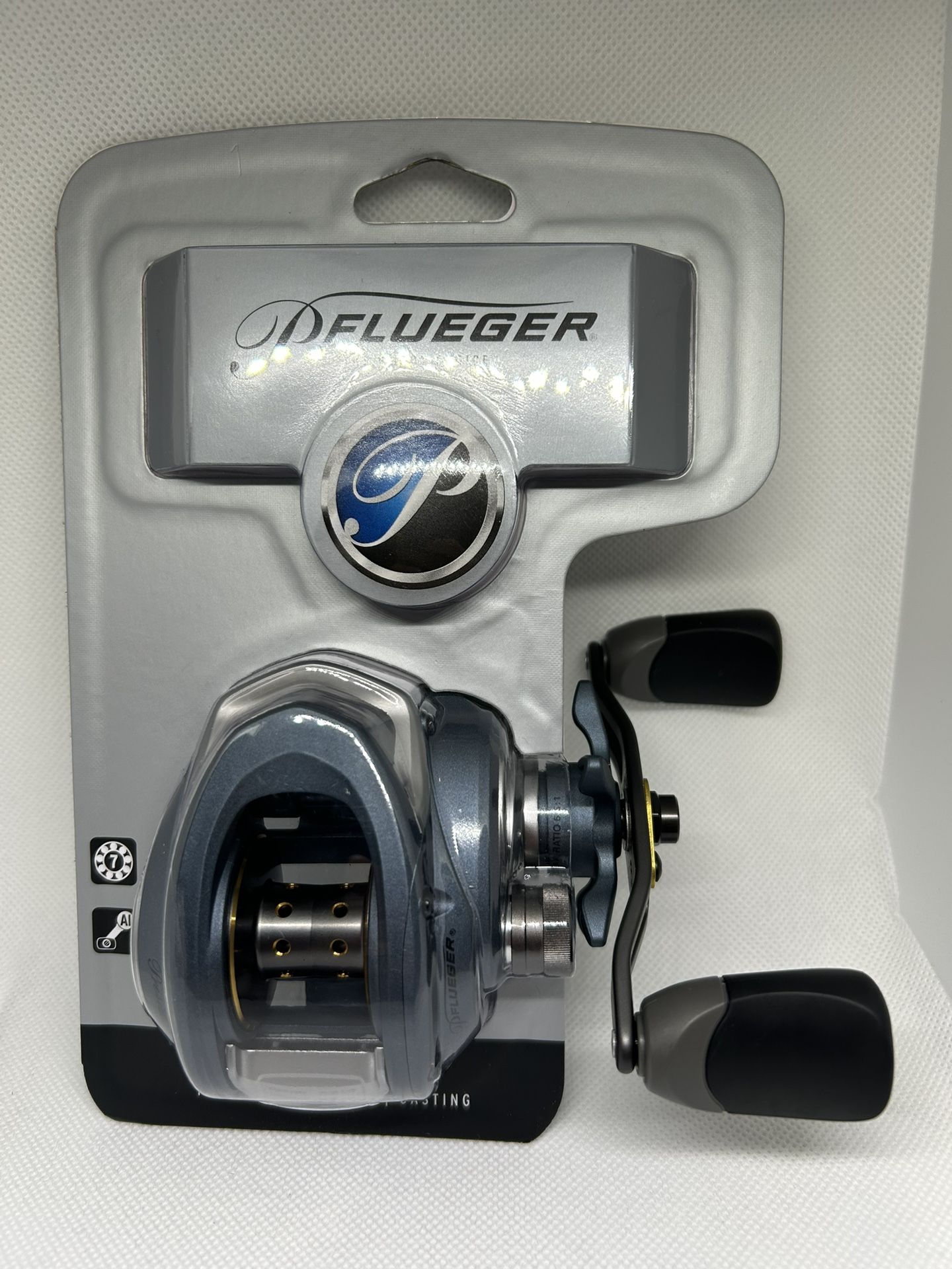 Pflueger President PRESLP Baitcaster Reel 6.5:1 *BRAND NEW*