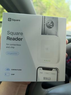 Square card /chip reader