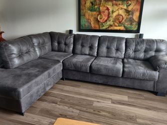 Ashley sectional with Lazy boy.