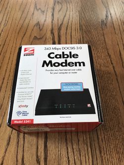Zoom Cable Modem