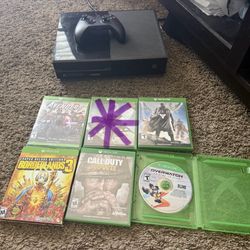 Xbox One With Games And Controller 